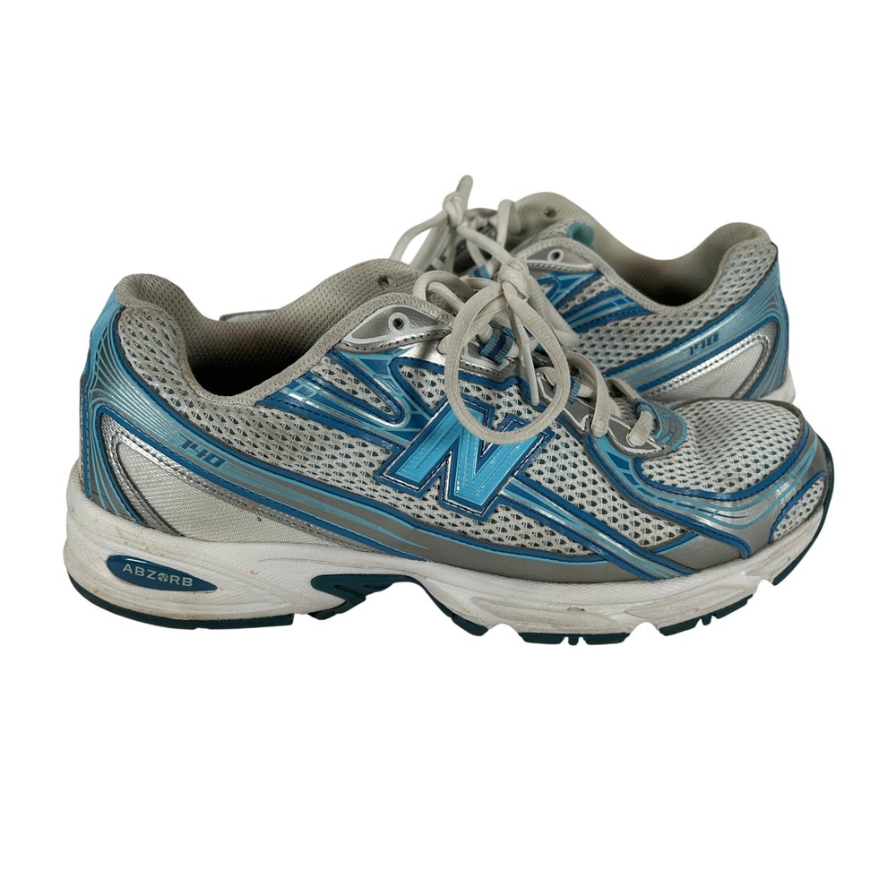 New Balance 740 Blue White U740ST2 Mens 8 Womens 9.5 Retro Running Shoes